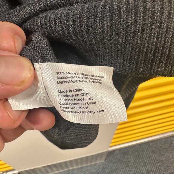 Brooks Brothers Merino Wool Half-Zip Sweater - Picture 4 of 4